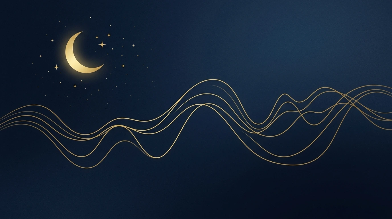 Représentation apaisante des cycles du sommeil