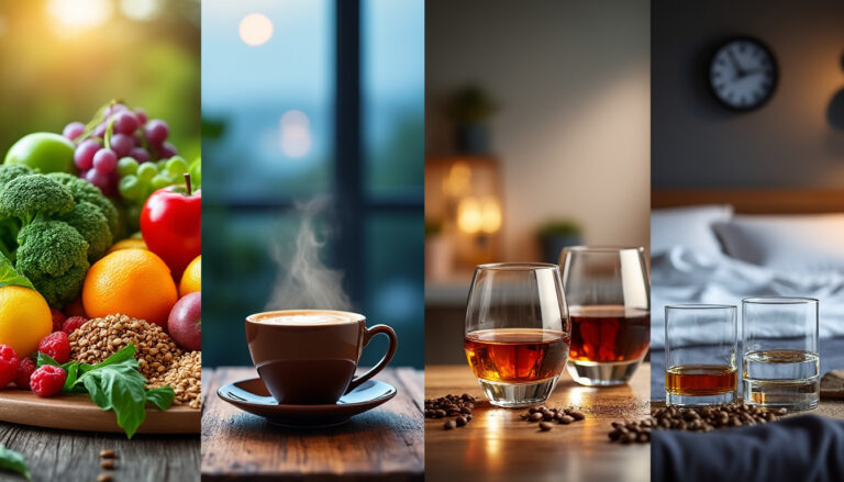 Alimentation, café, alcool et sommeil (informationnel)
