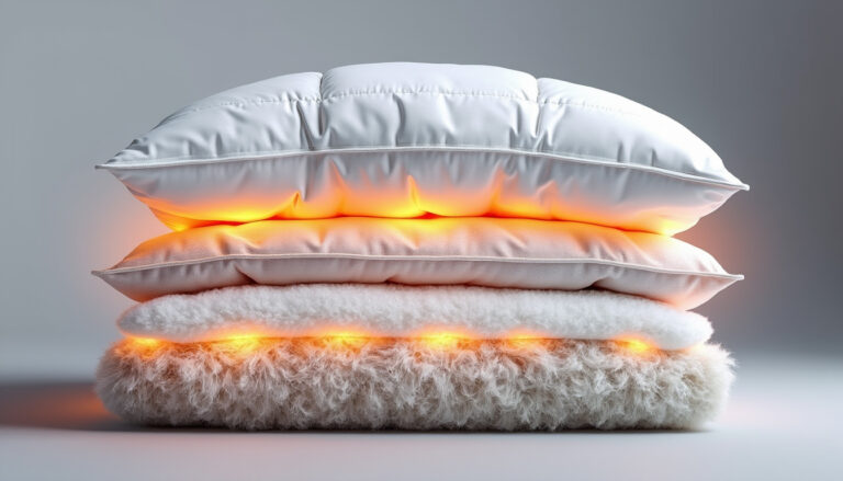 Couette : garnissage et indice de chaleur (TOG)