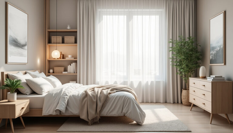 Désencombrer et organiser la chambre pour mieux dormir