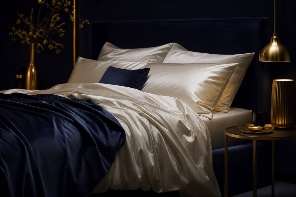 Satin ou soie comment choisir matiere ideale parure
