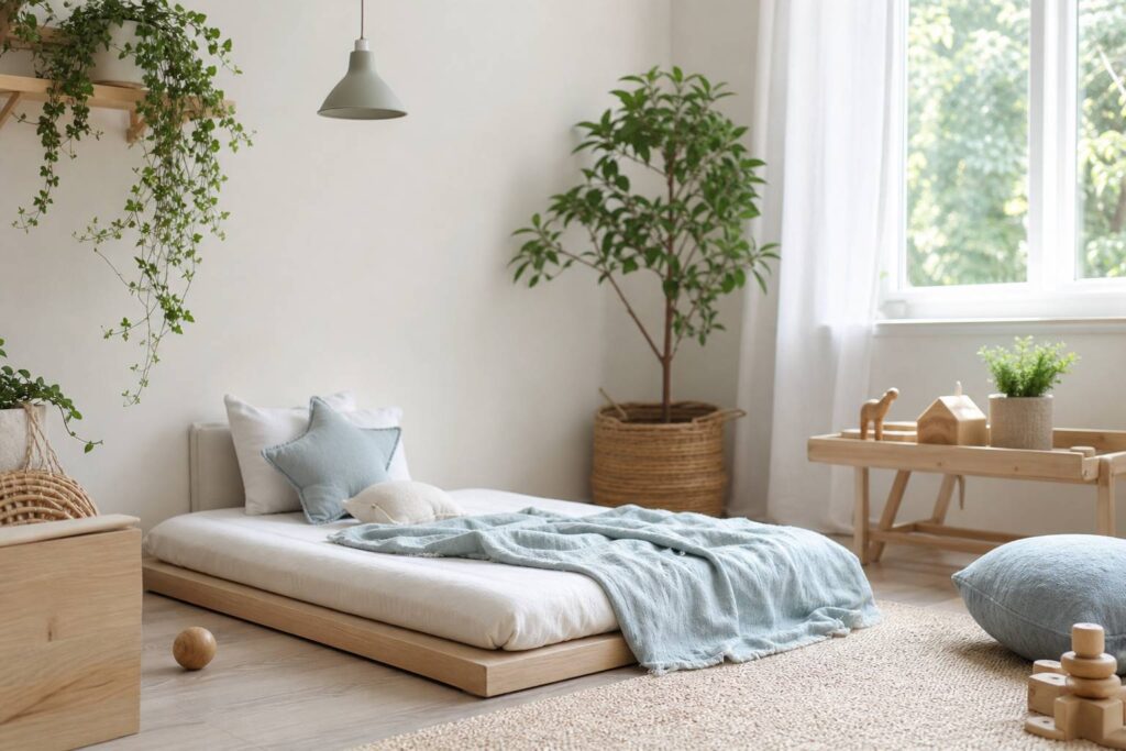 Lit au sol pour bébé : découvrir les bienfaits et les fondamentaux du couchage Montessori