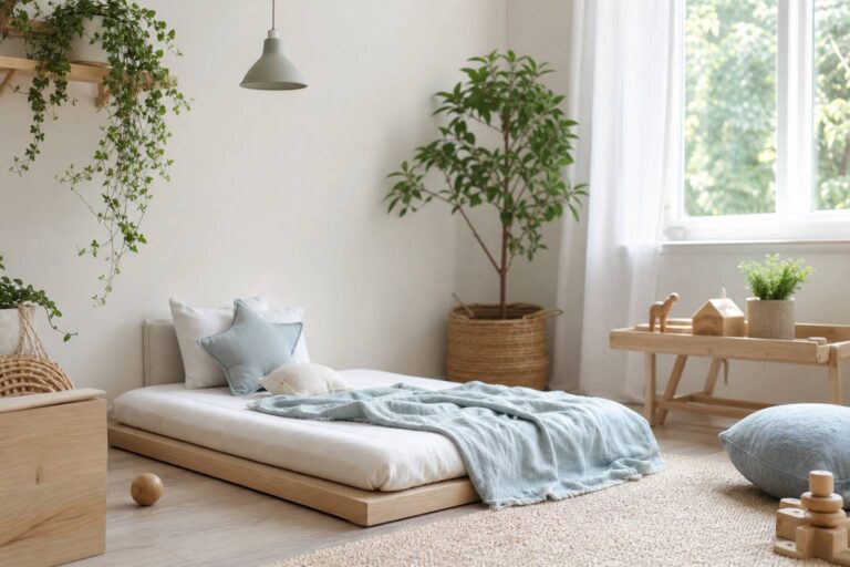 Lit au sol pour bébé : découvrir les bienfaits et les fondamentaux du couchage Montessori pour les tout-petits
