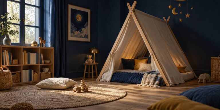 Lit tipi Montessori : avantages, sécurité et âge conseillé