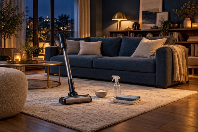 Comment nettoyer un canapé en tissu : méthodes et produits efficaces